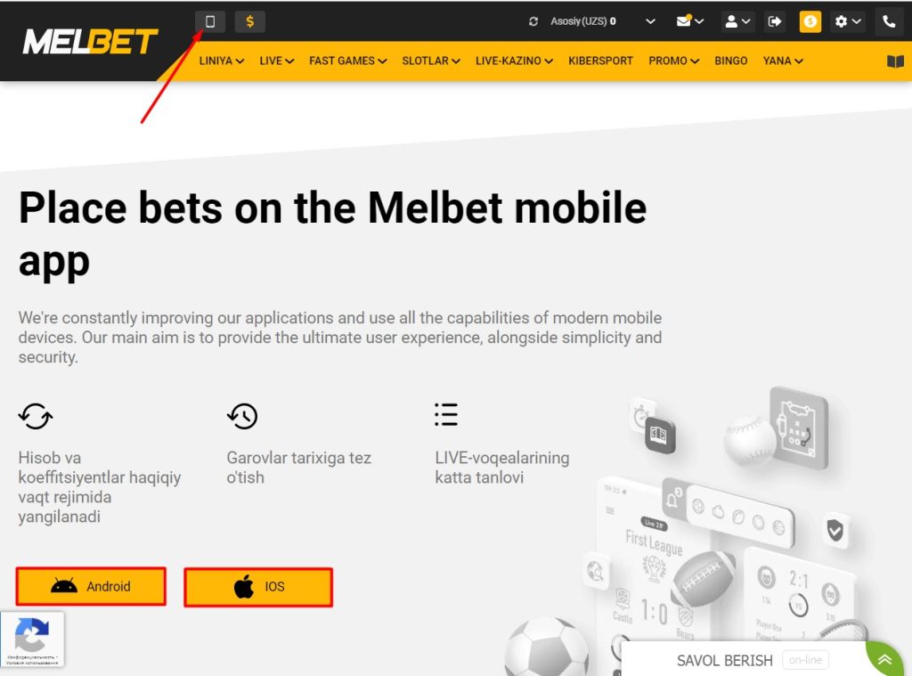 melbet apk